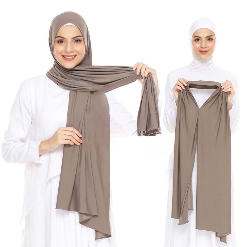 Baby Products Malaysia - Premium Jersey Instant Hijab Good Stitch