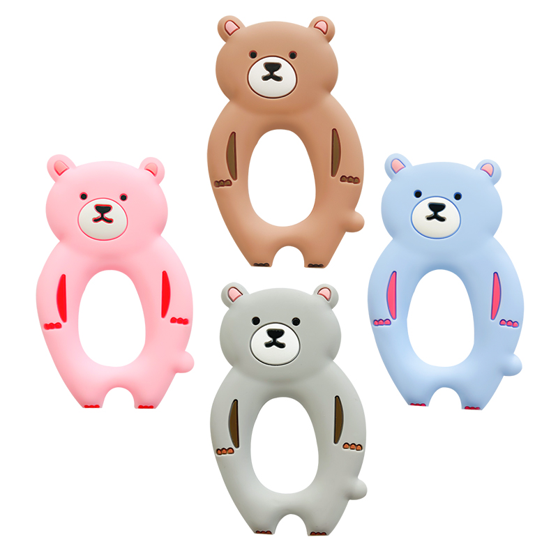 Baby Products Photos - 1pcs Silicone Bear Teether rodent Baby