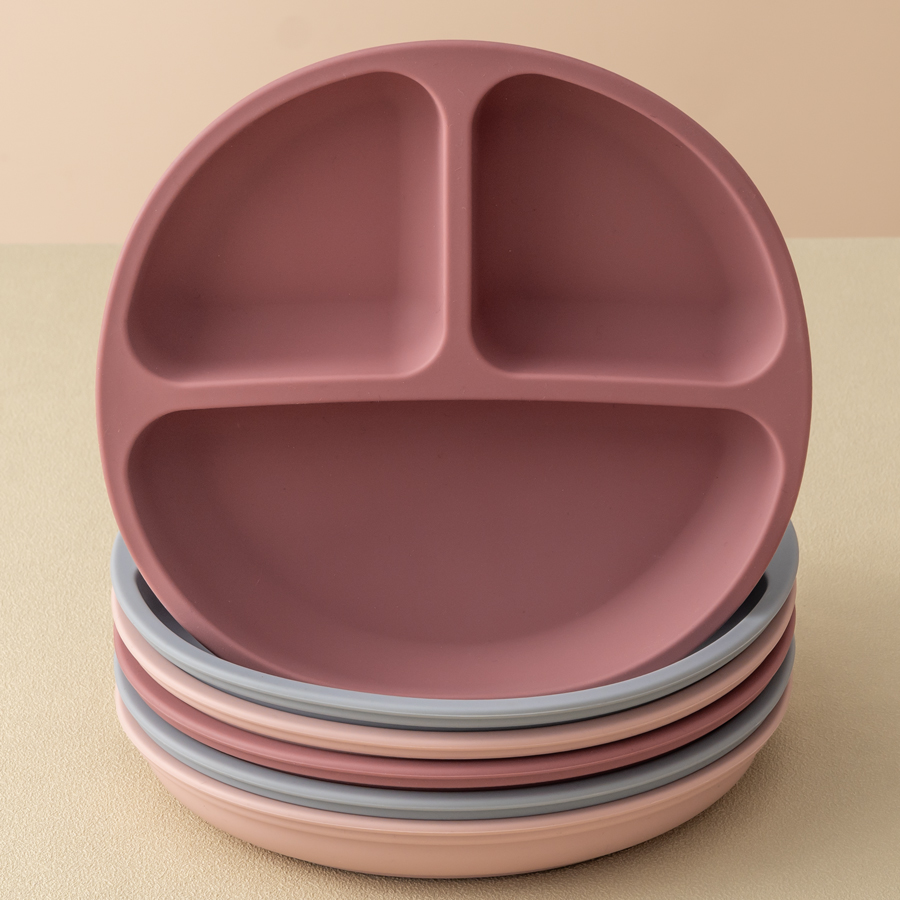 Baby Led Weaning Set - 1PCS Baby Sucker Silicone Dining Plate