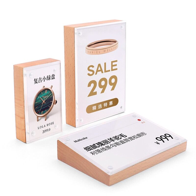 Baby Products Photos - 88x54mm Tabletop Acrylic Sign Holder Display