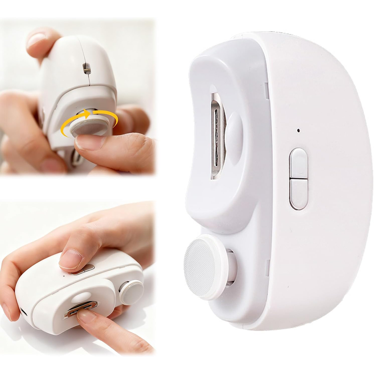 Baby Nail Trimmer Electric - Electric Nail Trimmer with Light Automatic