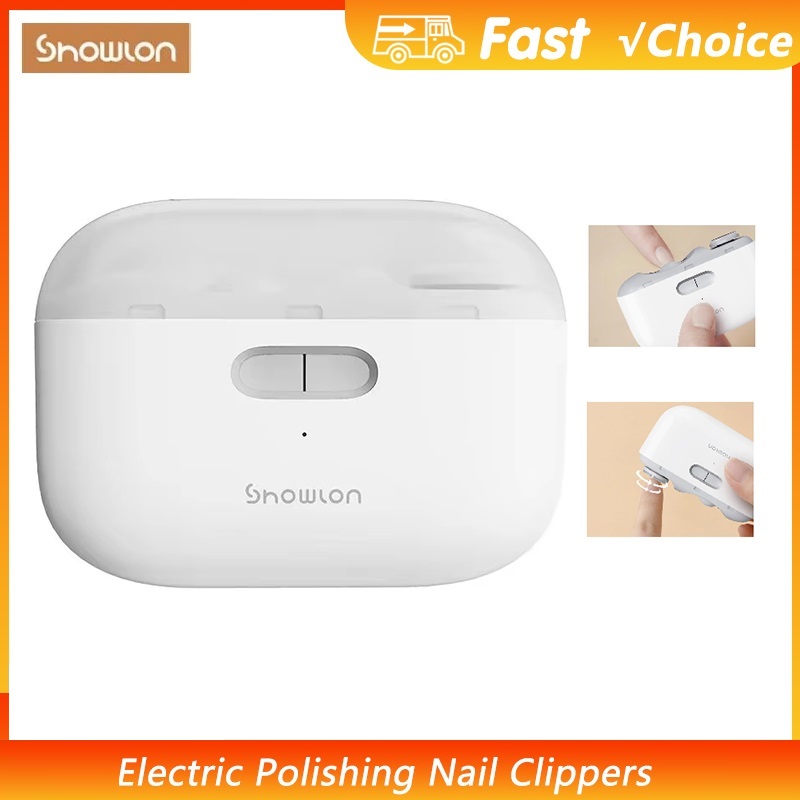 Baby Nail Trimmer Electric - Youpin Showlon Electric Polishing Nail Clippers