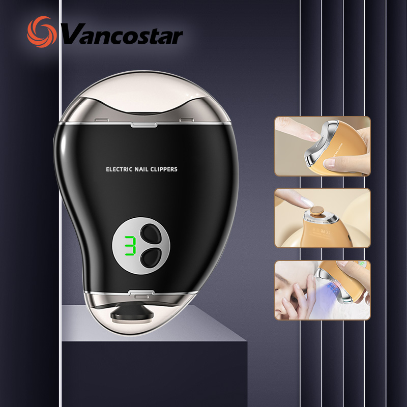 Baby Nail Trimmer Electric - 2in1 Automatic Nail Clipper Electric Trimmer