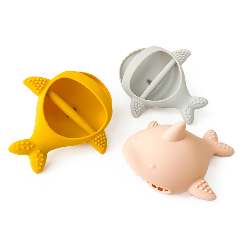 1pcs Silicone Shark Baby Brace - Baby Products Photos recension och pris