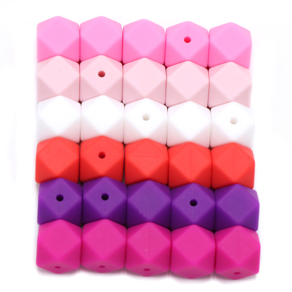 BOBO.BOX 10pcs 14mm Hexagon Si - Baby Products Eco Friendly recension och pris