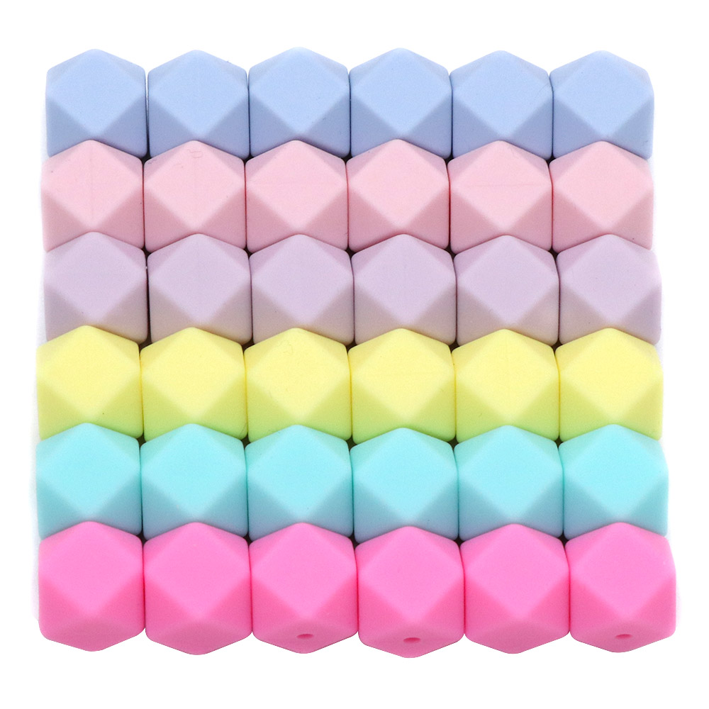 BOBO.BOX 10pcs 14mm Hexagon Si - Baby Products Eco Friendly recension och pris
