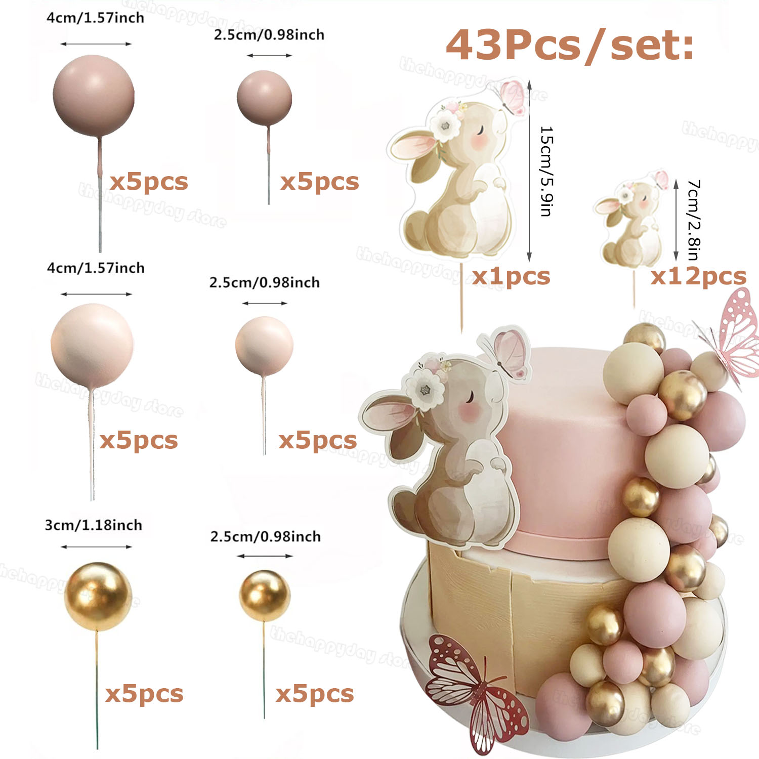 1Set Bunny Cream Gold Balls Ca - Baby Products Moisturizer recension och pris