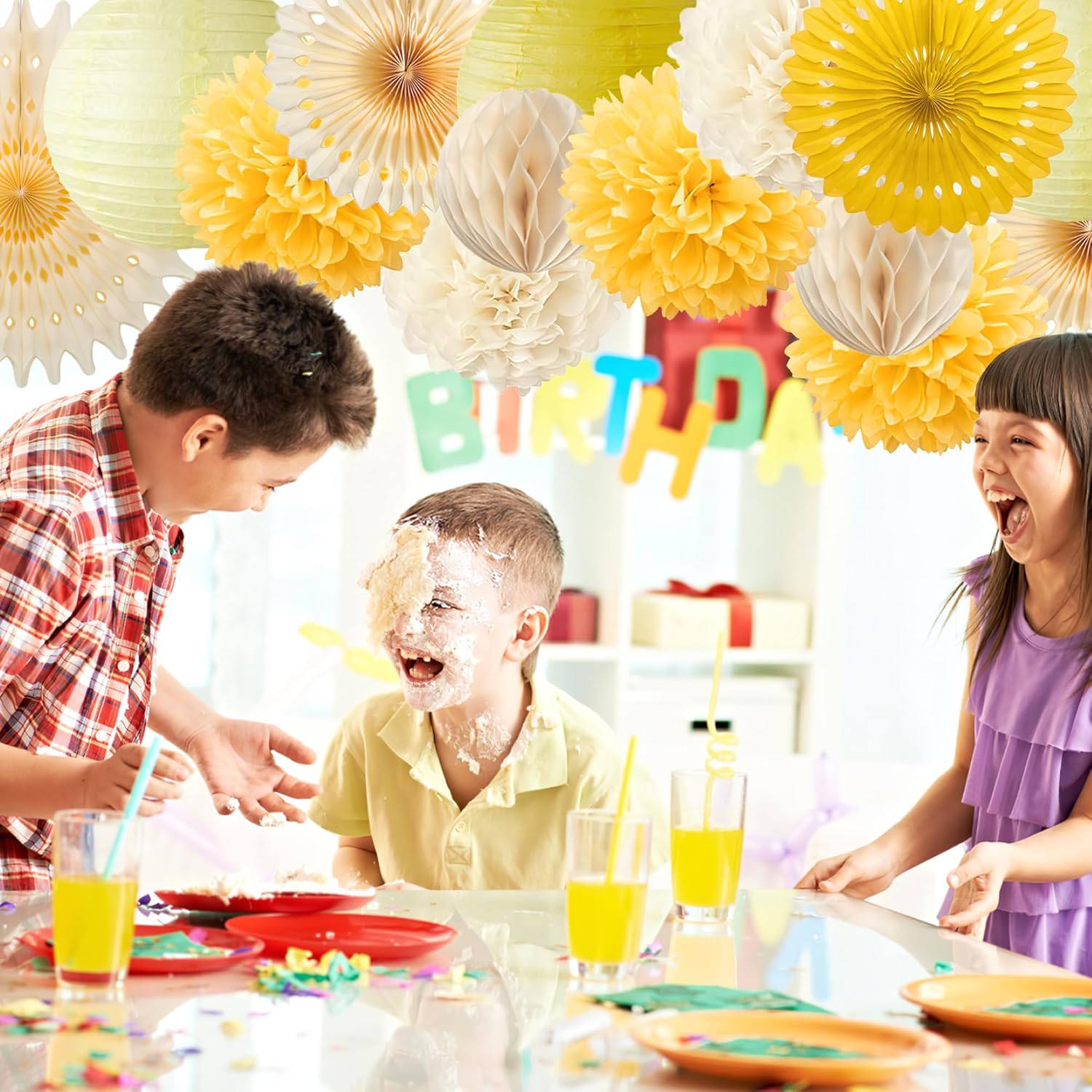 Yellow Party Decorations Yello - Baby Products Moisturizer recension och pris
