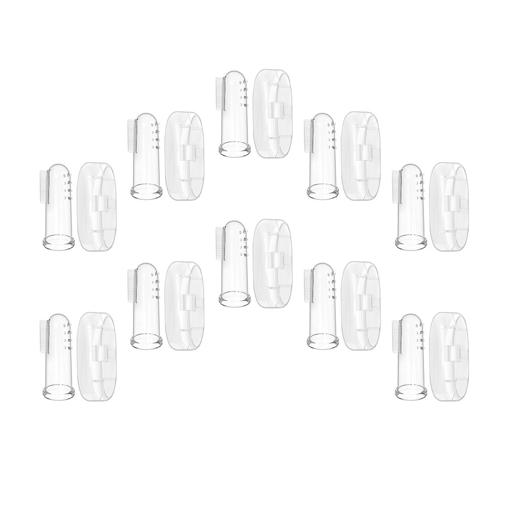10 Sets Baby Finger Toothbrush - Baby Products Kit Set recension och pris