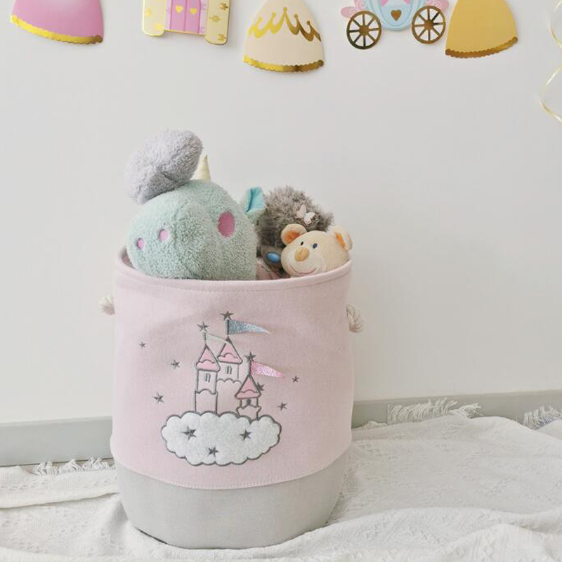 Large Pink Laundry Basket Kids - Baby Products Basket recension och pris