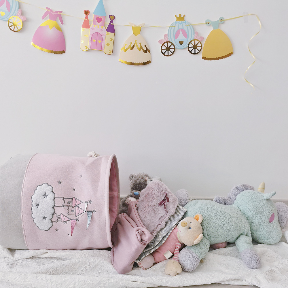 Large Pink Laundry Basket Kids - Baby Products Basket recension och pris