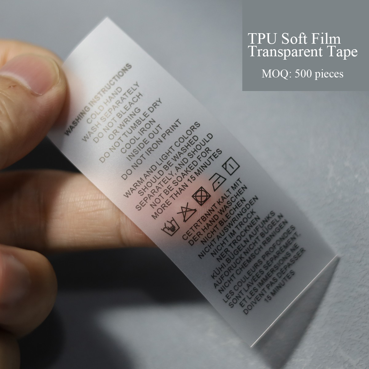 TPU Soft Adhesive Label Tape B - Baby Products Eco Friendly recension och pris