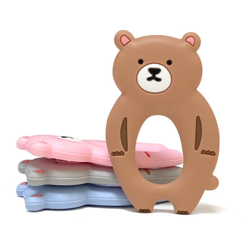 1pcs Silicone Bear Teether rod - Baby Products Photos recension och pris