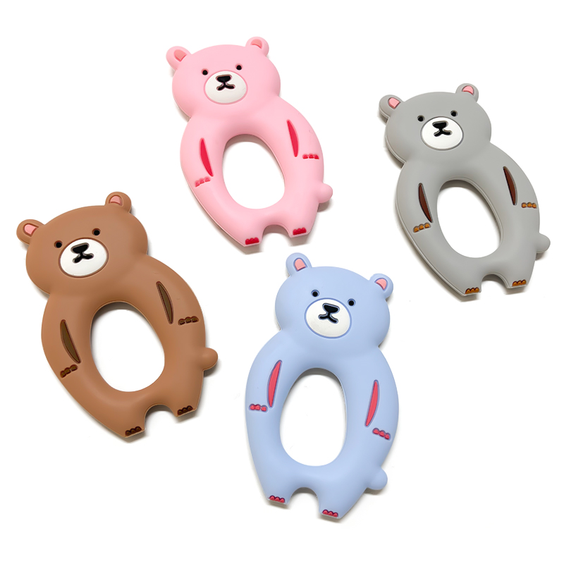 1pcs Silicone Bear Teether rod - Baby Products Photos recension och pris
