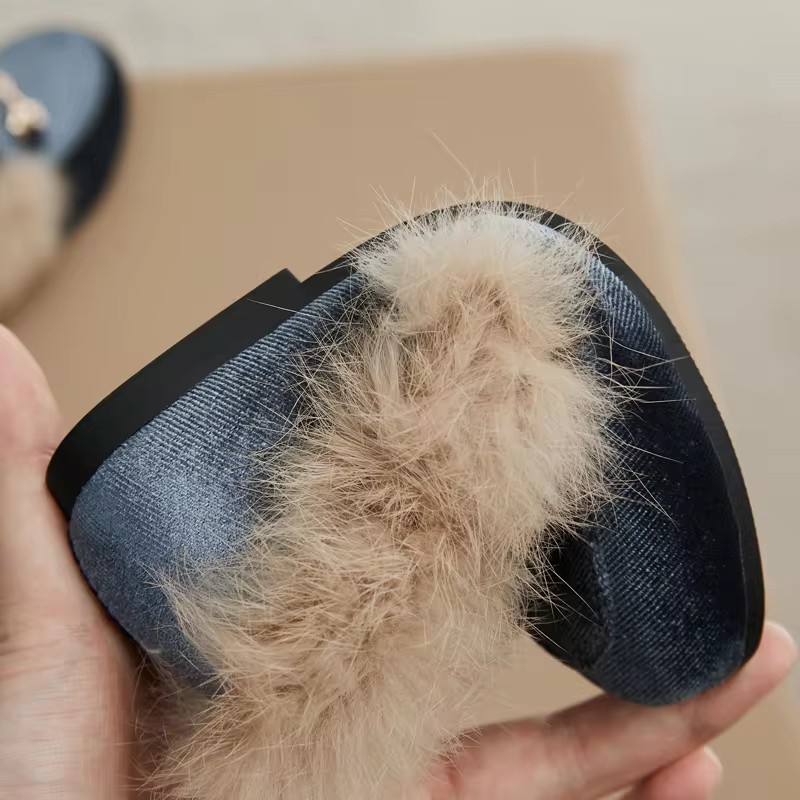 Winter Kids Fur Princess Shoes - Baby Products Brand recension och pris