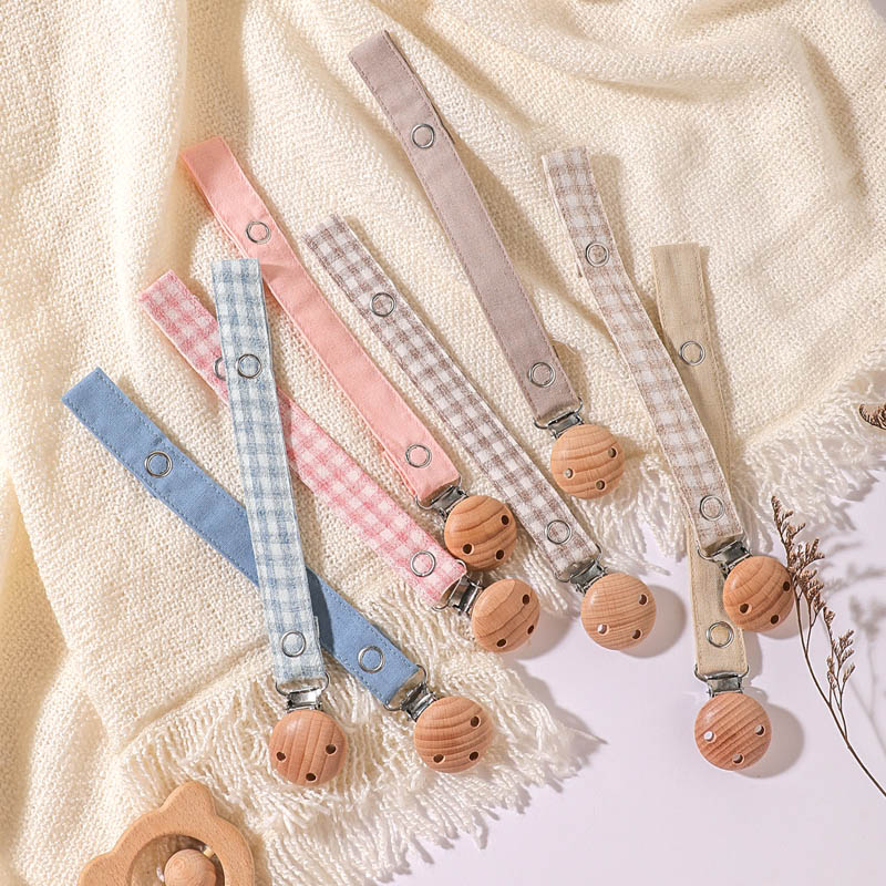2Pcs Baby Cotton Pacifier Clip - Baby Products Photos recension och pris