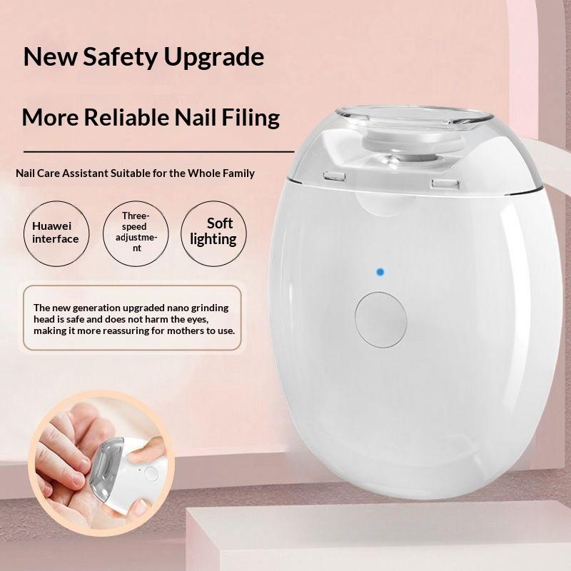 2 IN 1 Electric Nail Clipper C - Baby Nail Trimmer Electric recension och pris