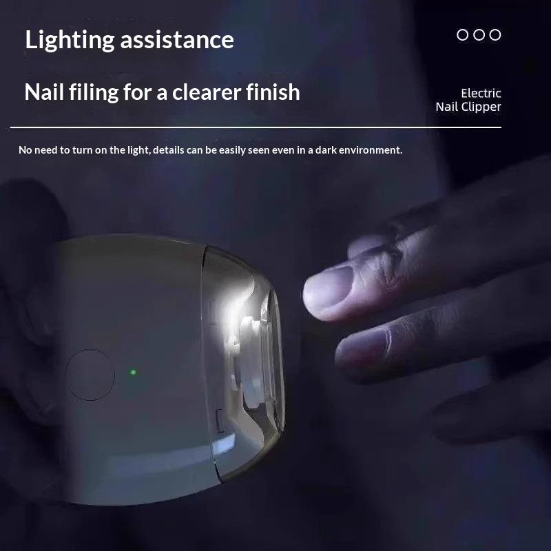 2 IN 1 Electric Nail Clipper C - Baby Nail Trimmer Electric recension och pris