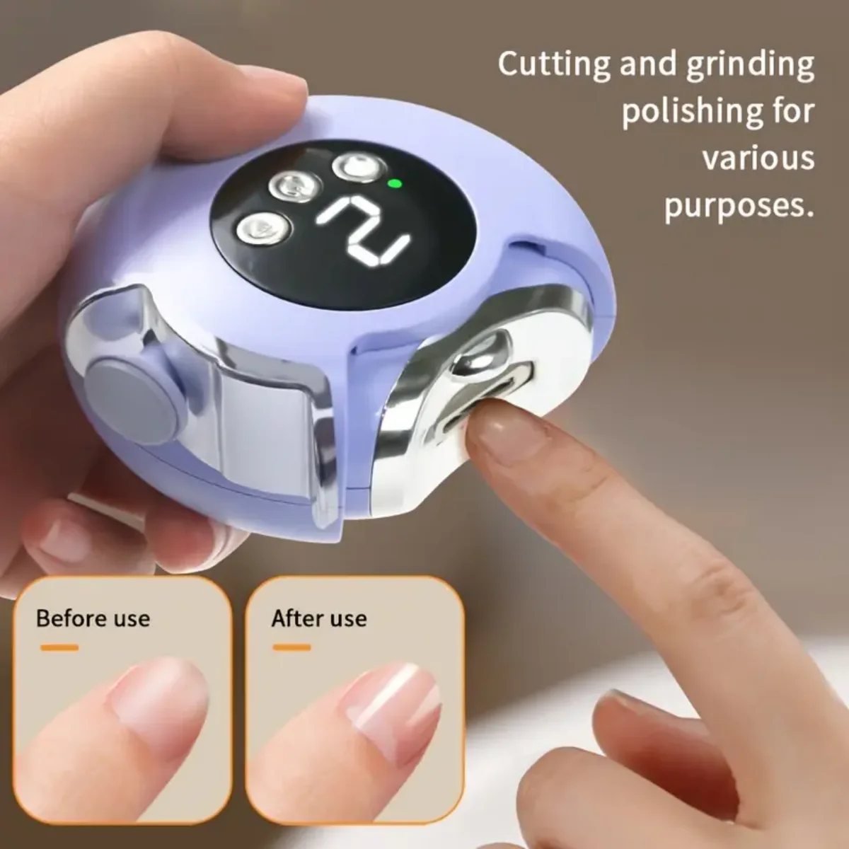 3 in 1 Electric Nail Clipper F - Baby Nail Trimmer Electric recension och pris
