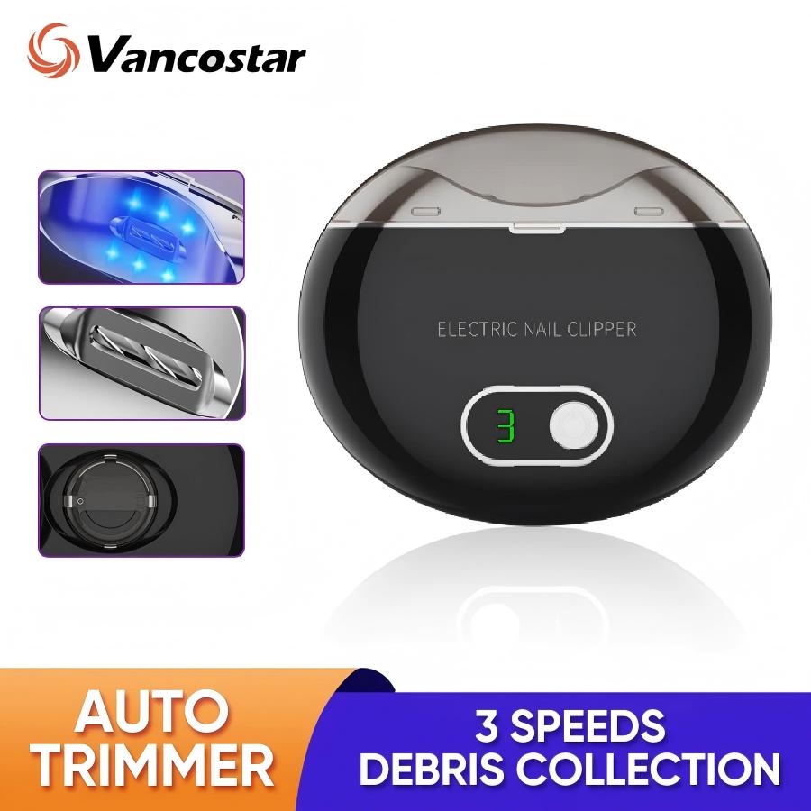 Electric Nail Clipper 3-Speed  - Baby Nail Trimmer Electric recension och pris