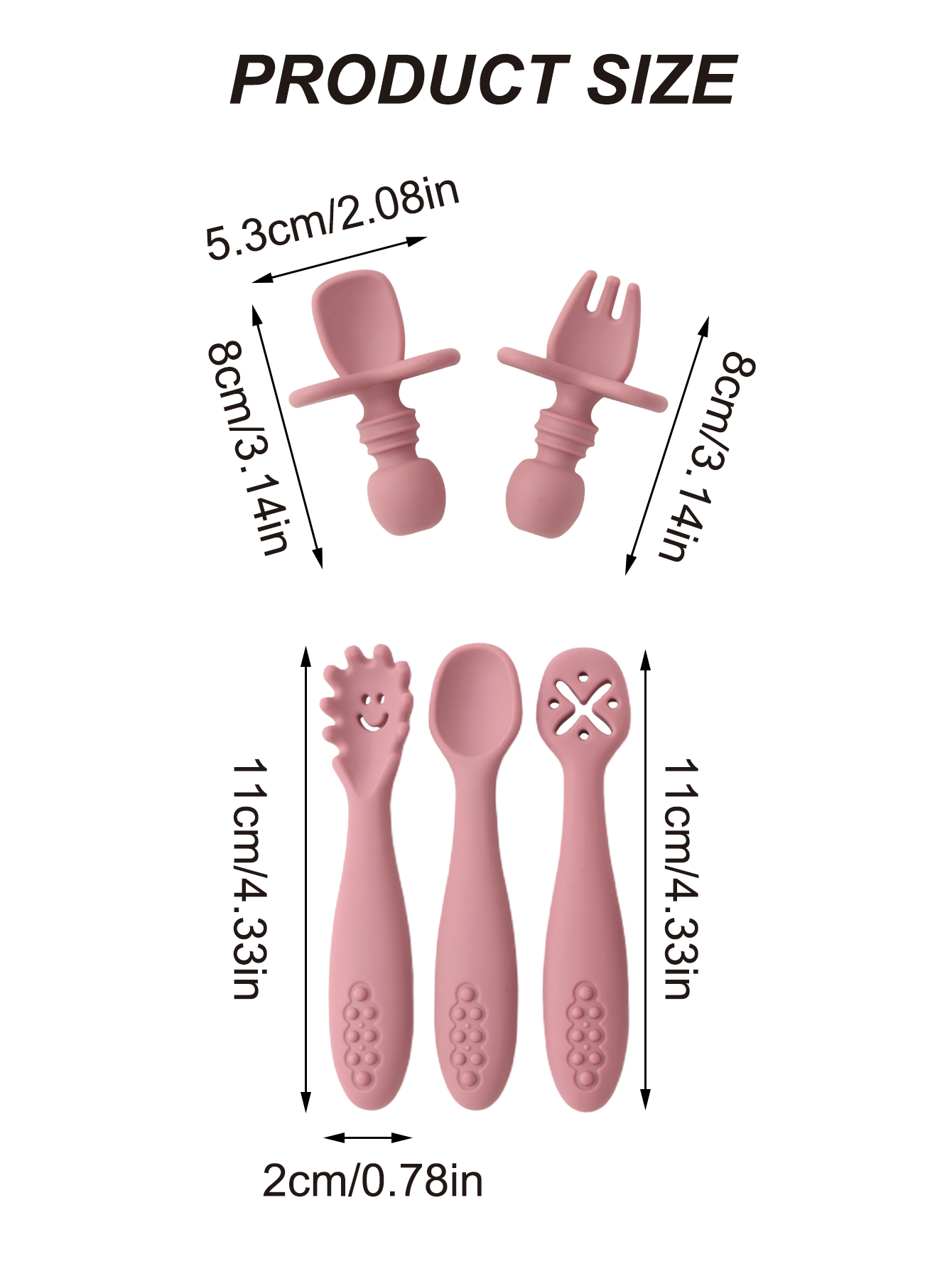 5PCS Cute Baby Feeding Set Sof - Baby Led Weaning Set recension och pris