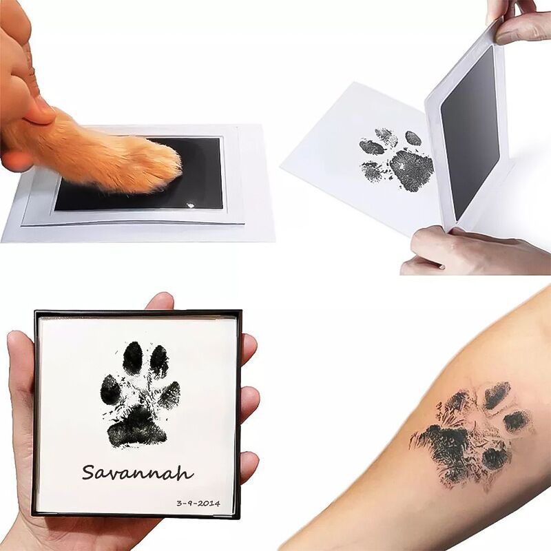 Pet cat and dog paw prints, co - Baby Products Eco Friendly recension och pris