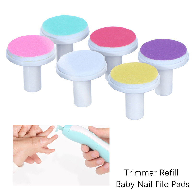 10Pcs Baby Nail File Pads Elec - Baby Nail Trimmer Electric recension och pris