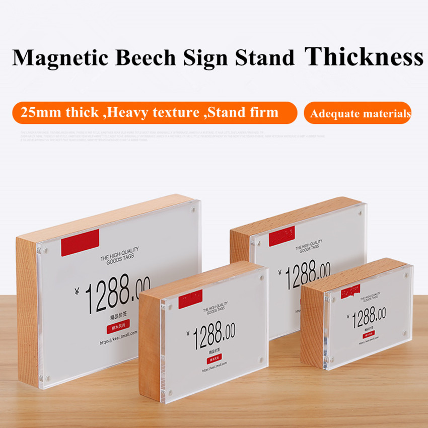 88x54mm Tabletop Acrylic Sign  - Baby Products Photos recension och pris