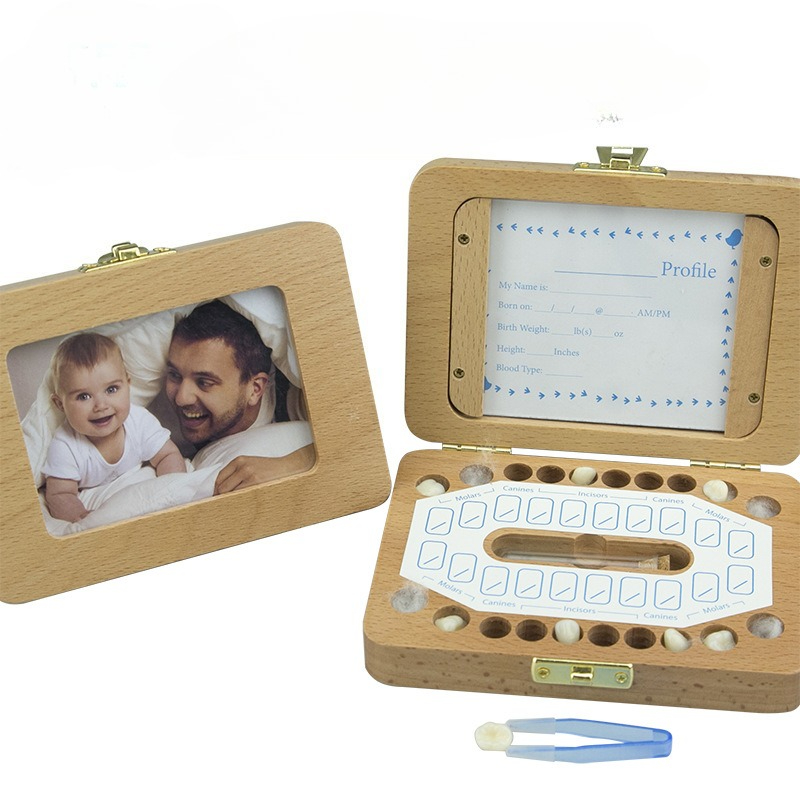 Wooden Photo Frame Baby Tooth  - Baby Products Photos recension och pris