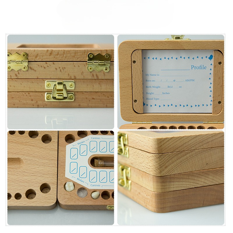 Wooden Photo Frame Baby Tooth  - Baby Products Photos recension och pris