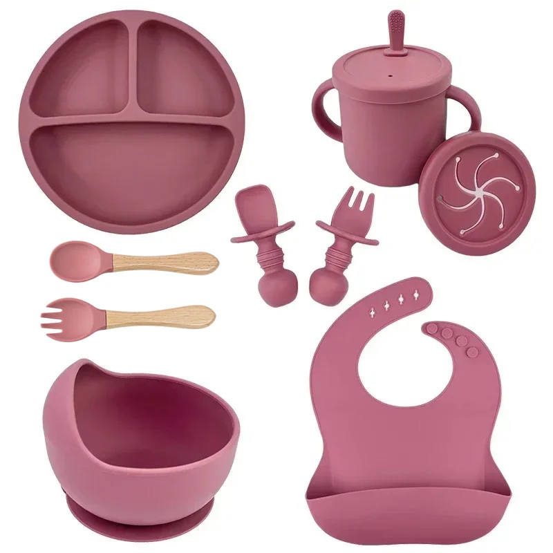 Food Grade Silicone Child Dish - Baby Led Weaning Set recension och pris