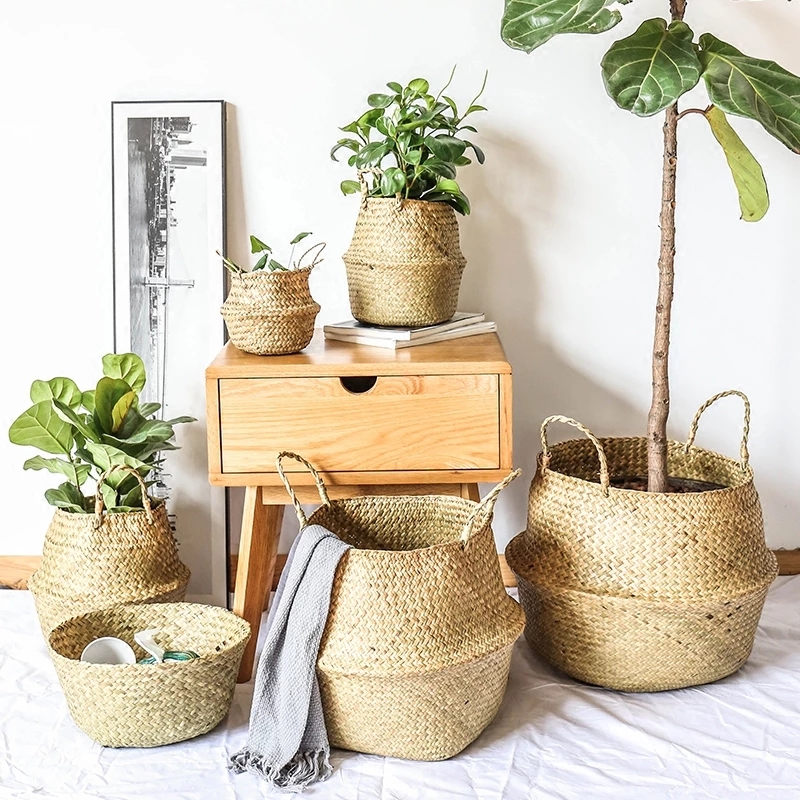Zerolife Seaweed Wicker Basket - Baby Products Basket recension och pris