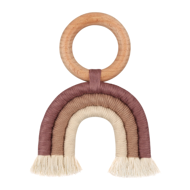 Baby Teether Rainbow Tassel Cr - Baby Products Photos recension och pris