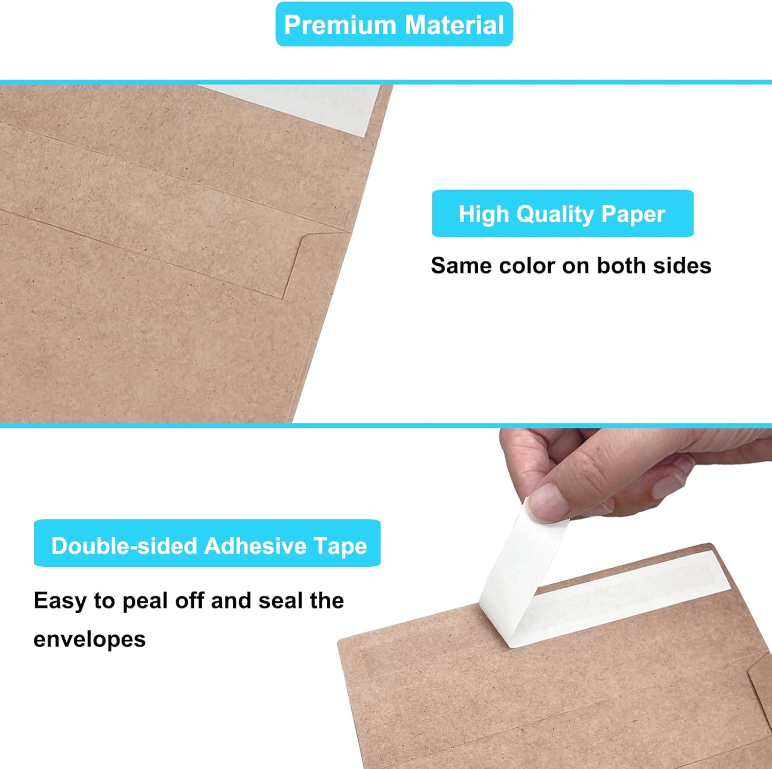 100 Pack 4x6 Kraft Envelopes f - Baby Products Photos recension och pris