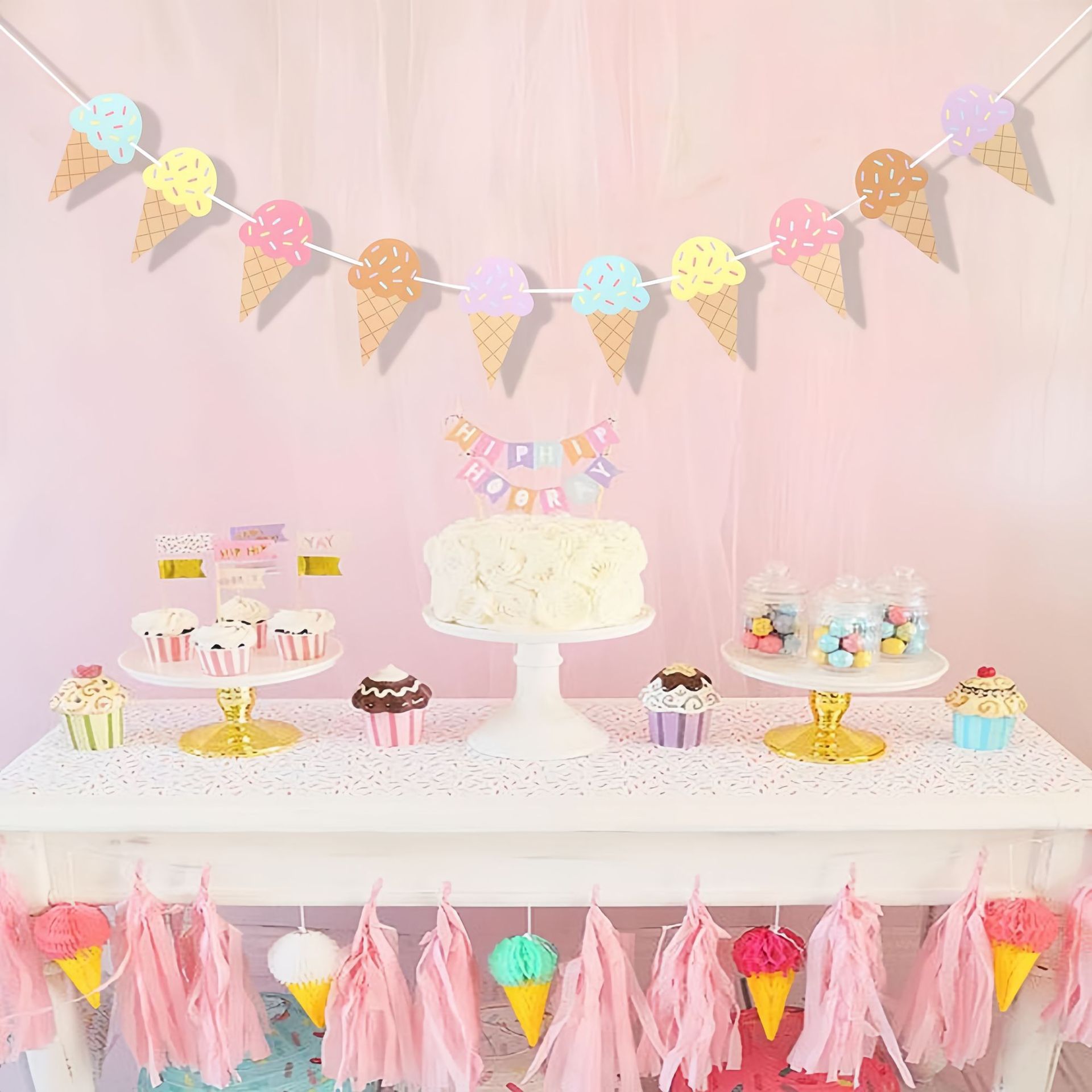 Sweet Ice Cream Theme Paper Ba - Baby Products Moisturizer recension och pris