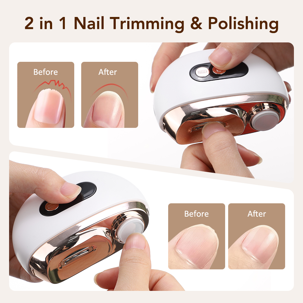 Automatic Electric Nail Clippe - Baby Nail Trimmer Electric recension och pris