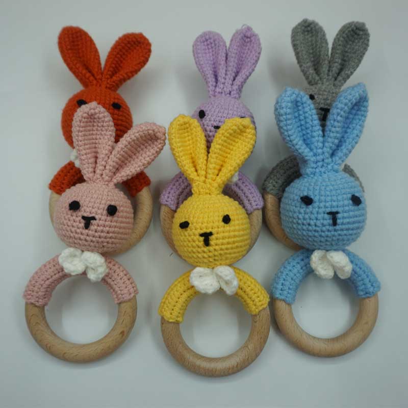 1PC Rabbit Tiger Lion Crochet  - Baby Products Photos recension och pris