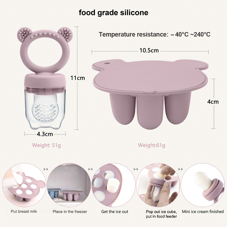 Baby Ice Cream Pops Silicone M - Baby Products Lotion recension och pris