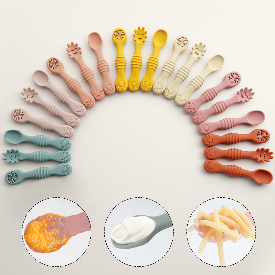 New Mother-kids 3PCS Baby Sili - Baby Led Weaning Set recension och pris