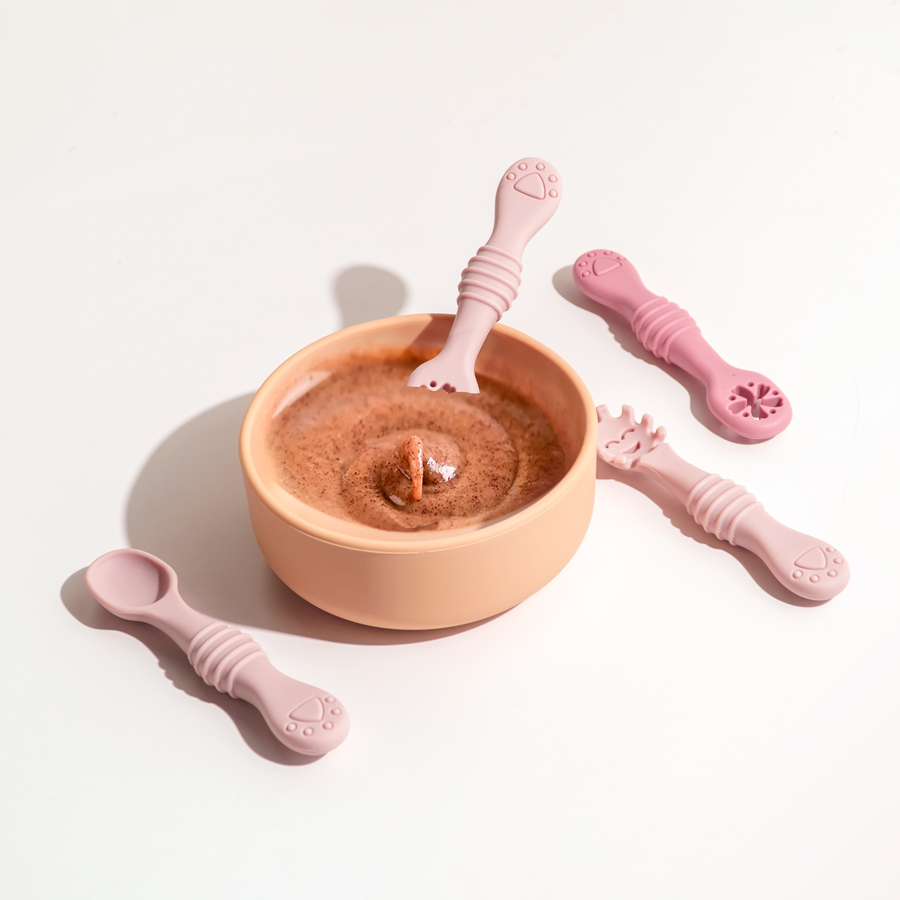 New Mother-kids 3PCS Baby Sili - Baby Led Weaning Set recension och pris