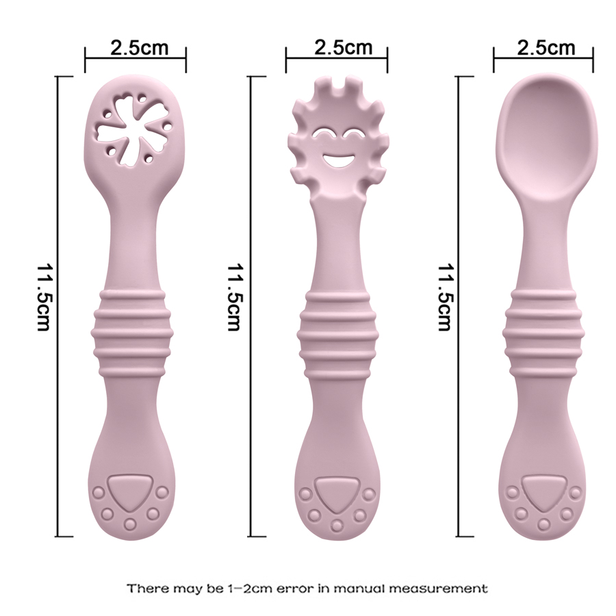 New Mother-kids 3PCS Baby Sili - Baby Led Weaning Set recension och pris