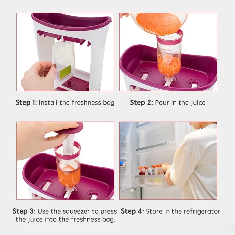 aby Complementary Food Squeeze - Baby Led Weaning Set recension och pris