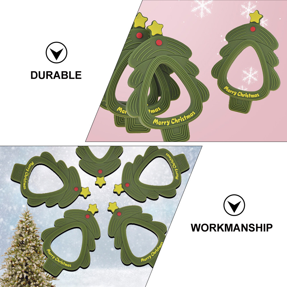 1Pcs Baby Silicone Christmas T - Baby Products Eco Friendly recension och pris