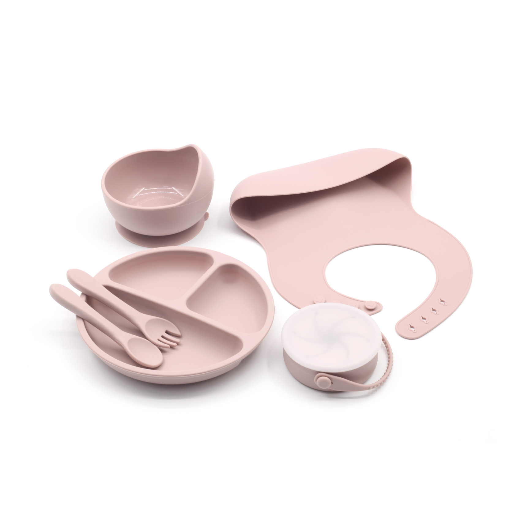 Silicone Baby Feeding Set, Bab - Baby Led Weaning Set recension och pris