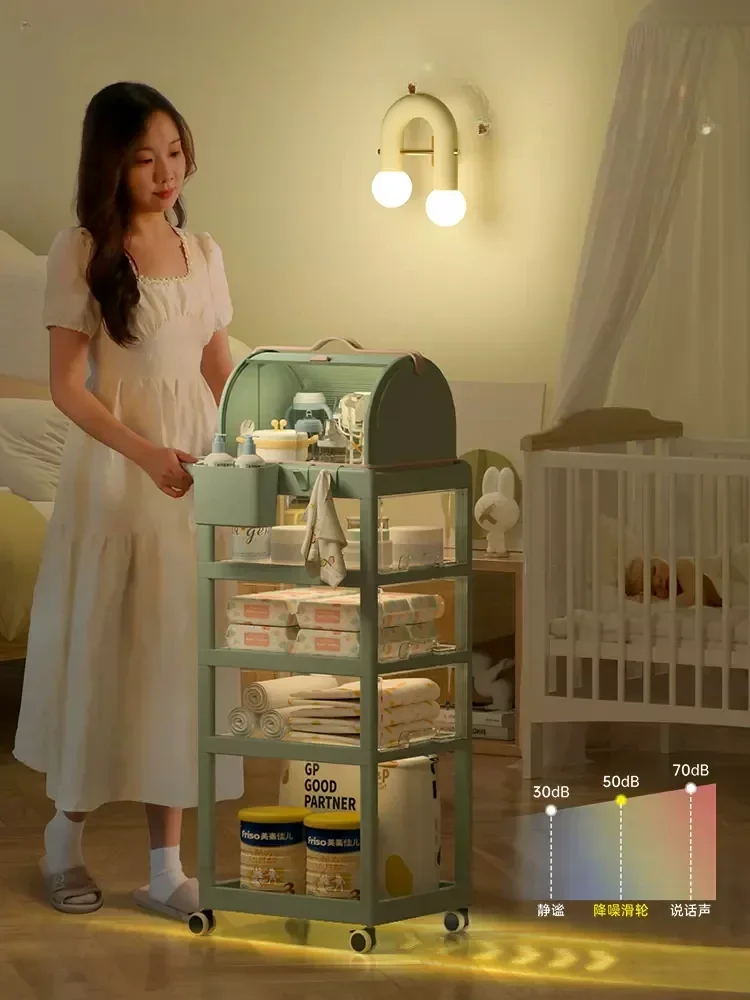 Mobile Storage Racks - Transpa - Baby Products Eco Friendly recension och pris