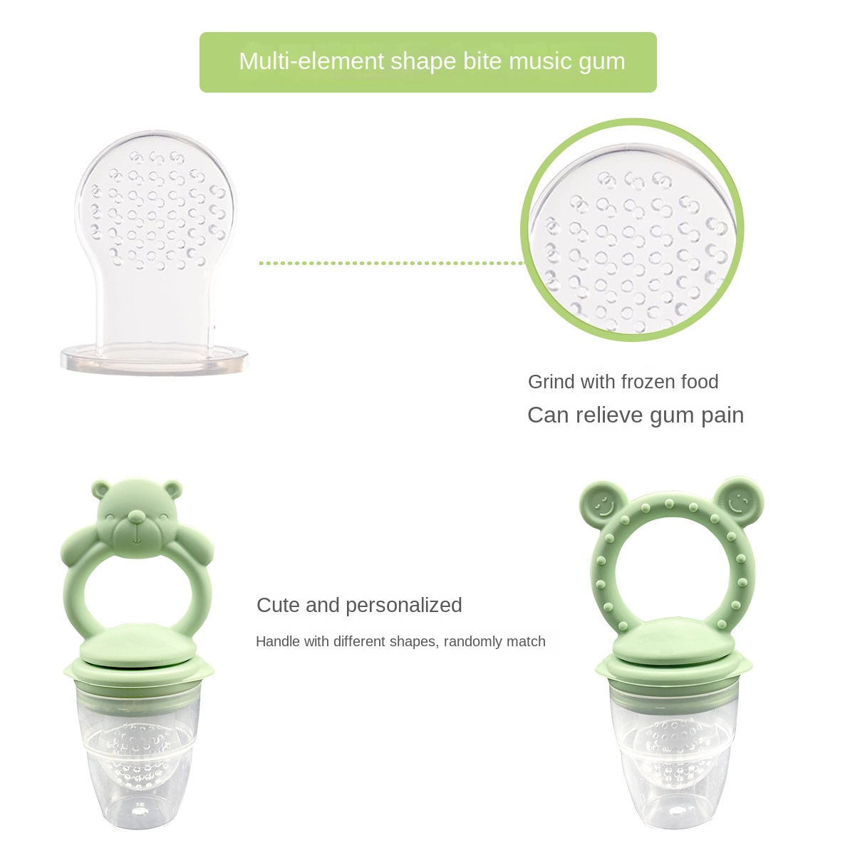 Food Grade Silicone Baby Teeth - Baby Products Eco Friendly recension och pris