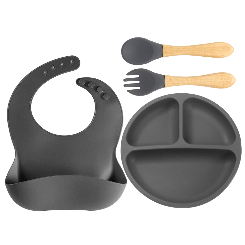 4 PCS Silicone Baby Feeding Se - Baby Led Weaning Set recension och pris