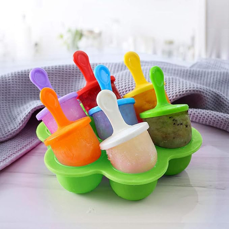 1pc 7 Holes DIY Ice Cream Pops - Baby Products Lotion recension och pris